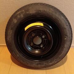 日産 モコ スペアタイヤ T105/90D12 予備 テンパータイヤ