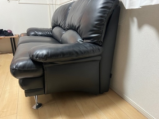 フェイクレザーソファ