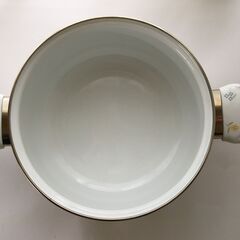 【EJIRY】エジリー 両手鍋　ホーロー鍋 ほうろう鍋 の画像