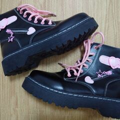 可愛いブーツ新品23.5（37）サイズ