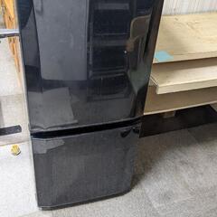 美品中古★三菱 146L 冷蔵庫 2ドア ブラック 黒【MR-P...