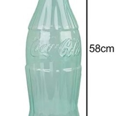 高さ58cm！ 巨大な コカ・コーラ ボトルバンク 22インチ（クリア）【Coca-Cola Bottle Bank 22inch】貯金箱 コーラ の画像