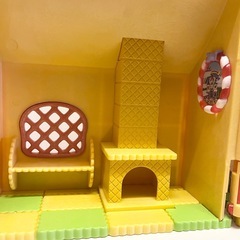 シルバニアファミリー お菓子の家 家具付き レトロの画像