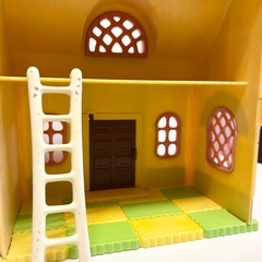 シルバニアファミリー お菓子の家 家具付き レトロの画像