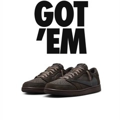 Travis Scott Jordan 1 Low Velvet...