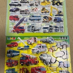 働く車　パズル