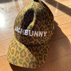 JACKBUNNY!! 帽子　豹柄　ヒョウ柄　ゴルフ　ジャックバニー