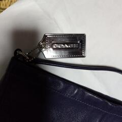 コーチショルダーバッグですの画像