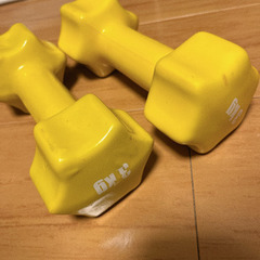 おもり　3kg 2個　2月末に処分します