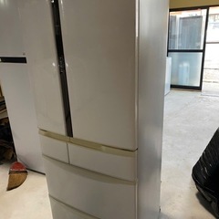 NO 740 🌈福岡市内配送設置無料✨🌈 NR-FVF452-W 冷蔵庫 FVFタイプ クラフトホワイト [451L /6ドア /観音開きタイプ]の画像