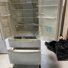 NO 740 🌈福岡市内配送設置無料✨🌈 NR-FVF452-W 冷蔵庫 FVFタイプ クラフトホワイト [451L /6ドア /観音開きタイプ]の画像