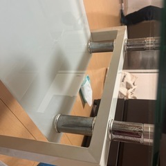 ガラステーブル。お値下げ要相談。の画像