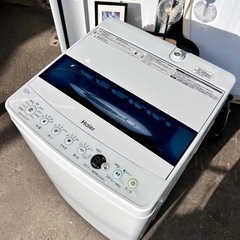ご成約済み🐶　設置まで👏🏻 Haier 一人暮らし洗濯機 5.5kg✨ 2019年製⭕️の画像