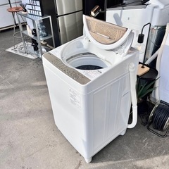 ご成約済み🐶　設置まで👏🏻 TOSHIBA 洗濯機 7kg✨ 二人暮らしに⭕️の画像