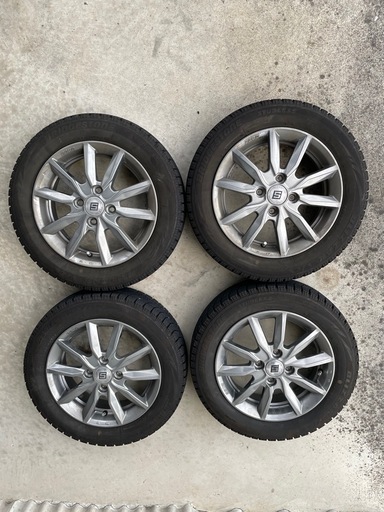 スタッドレス14インチ(155/65R14)(2019年製) ホイールセット