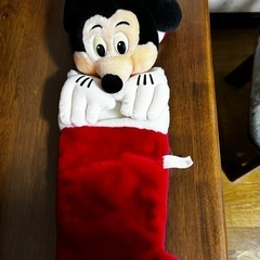ミッキーマウス　クリスマスソックス