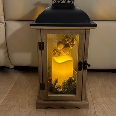 吊り下げ ランタン　LED 蝋燭飾り　ティンカーベルの画像