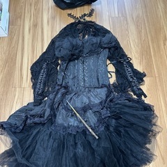 ゴスロリ風魔女イメージコスプレ衣装