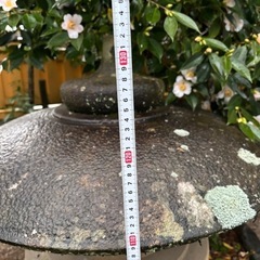 （予約済）石灯篭　灯籠2　引き取り限定の画像