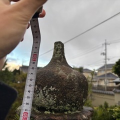 （撤去予定）　石灯篭　 灯籠3 引き取り限定　どなたか引き取っていただけないでしょうかの画像