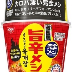 日清食品　完全メシ　ユッケジャン　18個セット！の画像
