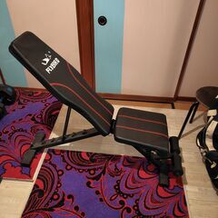 ベンチプレス台&ダンベルセット