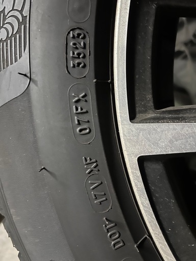 中古スタッドレス　新品同様235/55R19　4本　CX60、CX80等 マツダ MAZDA CX-80 純正 18インチ 2023年製 TOYO トランパスTX