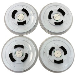 NO.2084 《在庫1》【2023年製】 YAMADA LEDシーリングライト YLLS08L ８畳用 リモコン付き３つ 照明器具 電気 家電 中古の画像