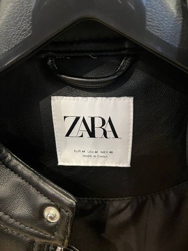 ZARA 本革ジャケット