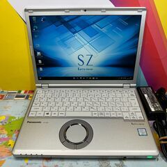 JC1205 極美品 パナソニック CF-SZ6 綺麗 超軽量 Windows11 ノートPC