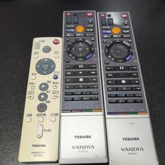 TOSHIBA　VARDIA リモコン