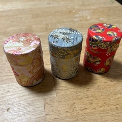 お茶缶　茶葉収納缶