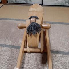 子ども用ロッキングチェア　馬　ホースの画像