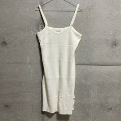 セシルマクビー　リブニットワンピース
