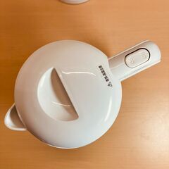ドリテック　電気ケトル「ラミン」1.0Ｌ（ホワイト）2018年製の画像