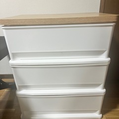 ニトリ　3段ボックス