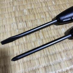 🛠️HOZAN（ホーザン）+−ドライバー2本セット　美品の画像