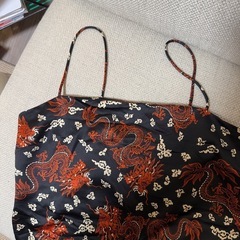 ZARA ドラゴンワンピースの画像