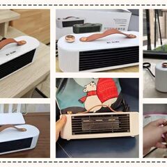 セラミックヒーター MID公式 2025年最新版 PSE認証取得 省エネ設計 トイレ/デスクトップ/オフィスに最適 電気ストーブ 暖房 送風 3秒速暖 スリム 過熱保護 転倒オフ 足元暖房 静音 省エネ 節電の画像