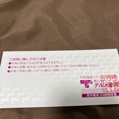 テルメ金沢商品券10,000円分おまけ付きの画像