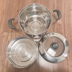 蒸し器　✴︎の画像