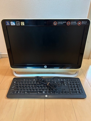 HP OMNI 120-2030jp デスクトップ パソコン キーボード マウス タイピング