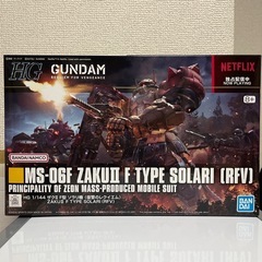 ガンプラ　HG MS-06F ZAKU Ⅱ　ザクⅡ F型ソラリ機...