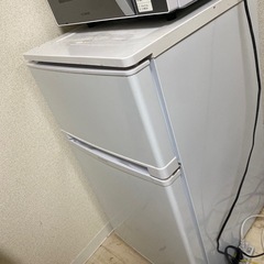 冷凍庫付き冷蔵庫　85Lの画像