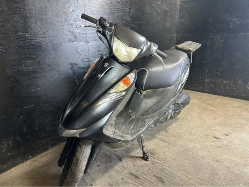 ★支払総額8.2万円★買取強化中！引き上げ可能！ スズキ アドレスV125G CF4EA 人気のワンツー！Gタイプ！リアキャリア付き！カスタムベースに♪