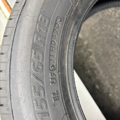 ブリヂストン　155/65-13 ２本　20年製　未使用新品の画像