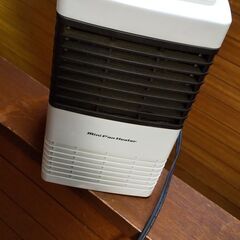 差し上げます　ファンヒーター　YUASA  YA-D601RS(WH) 600W 2014年製の画像