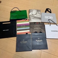 ブランド　ショップ袋　紙袋　ショッパー 9点
