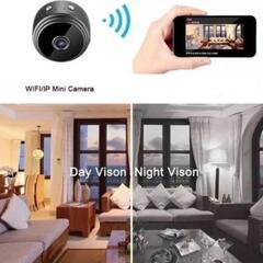 ♥Wifi A9 超小型♦ ポータブル ♦ミニ♦IP防犯カメラ♦【送料無料】♦ブラックの画像