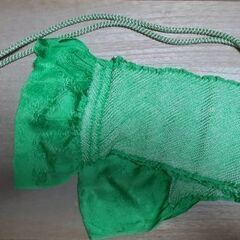 帯揚げ帯締めセット　着物　和装小物　グリーン　黄緑